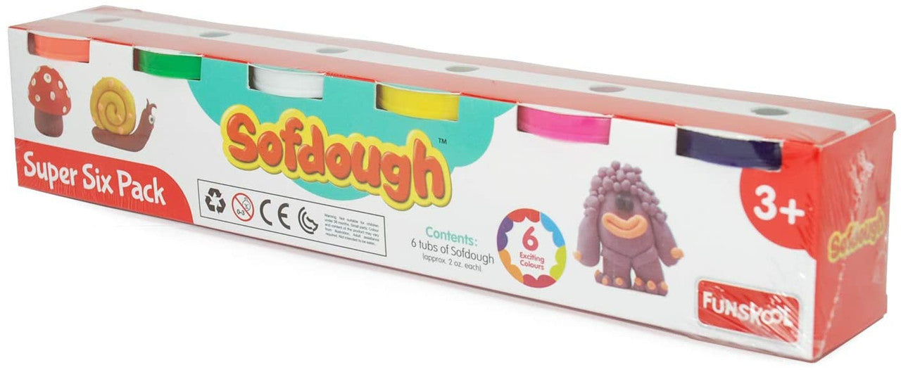 Funskool Sofdough Super Six - Laadlee