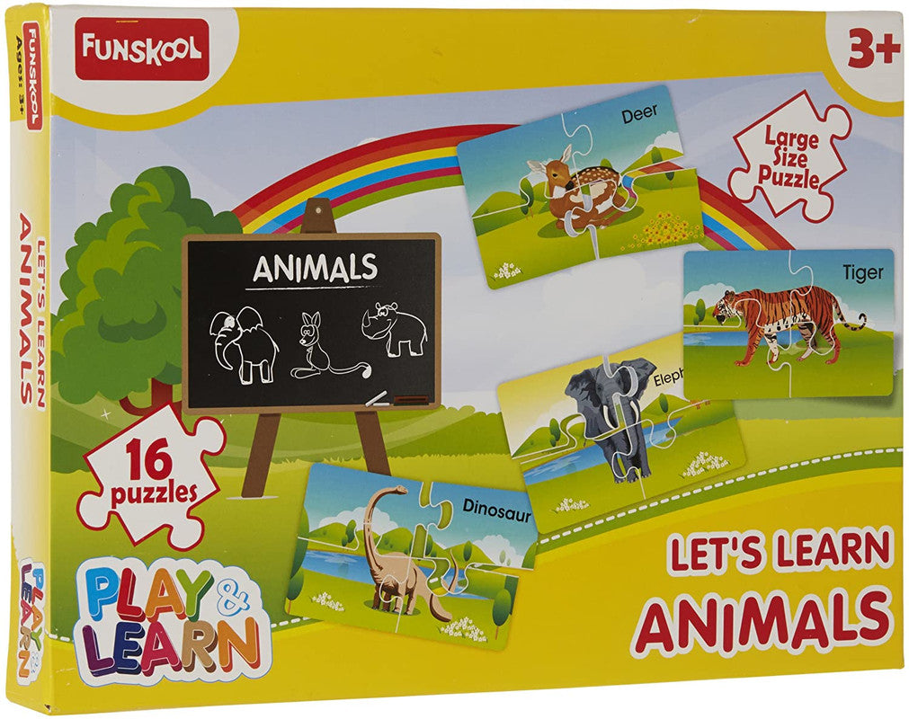 Funskool Animals Puzzle - Laadlee