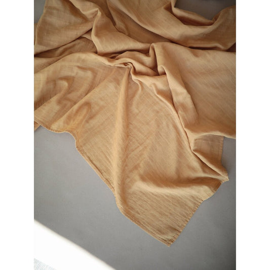 Mushie Muslin Cloth 3-pack - Fall Yellow - Laadlee