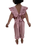 Sunday's Child The Felicity Dungarees - Blush Pink - Laadlee
