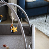 Filibabba Soft Quilt Activity Nest - Dark Grey - Laadlee