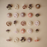 Frigg Fairytale Silicone Baby Pacifier 0-6M, 2Pack, White Lilac/Pretty In Peach - Size 1 - Laadlee