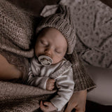 Frigg Moon Phase Silicone Baby Pacifier 6M-18M, 1Pack, Portobello - Size 2 - Laadlee