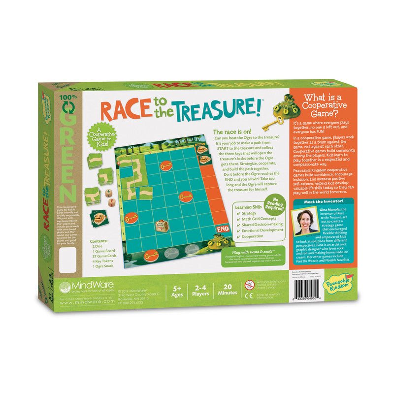 Peaceable Kingdom Race To The Treasure! - Laadlee