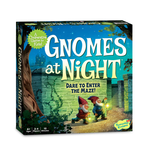 Peaceable Kingdom Gnomes At Night - Laadlee