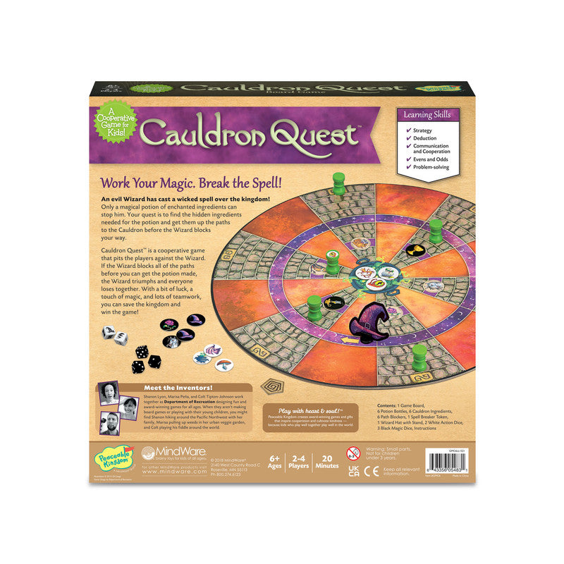Peaceable Kingdom Cauldron Quest - Laadlee