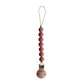 Mushie Pacifier Clips Halo Redwood - Laadlee
