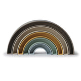 Mushie Stacking Rainbow Hillside - Laadlee