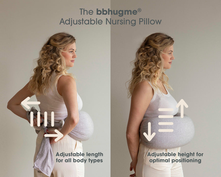 bbhugme - Nursing Pillow - Stone - Laadlee