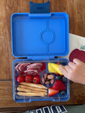 Yumbox Rocket with Starts Snack Box - True Blue - Laadlee