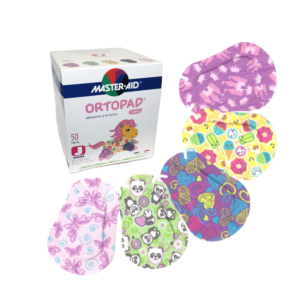 Ortopad® Girls Eye Patches Junior - 50 pcs - Laadlee