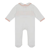 Little IA Organic Cotton Heart Sleepsuit & Bib Set - Laadlee