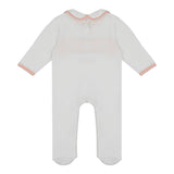 Little IA Organic Cotton Heart Sleepsuit - Laadlee