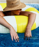 Petites Pommes 60cm Anna Swim Ring Limonata - Laadlee