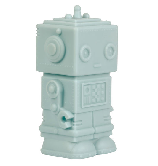 A Little Lovely Company Little Light - Robot Smokey Blue - Laadlee