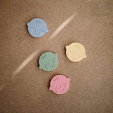 Mushie Teether Face Banana Cream - Laadlee