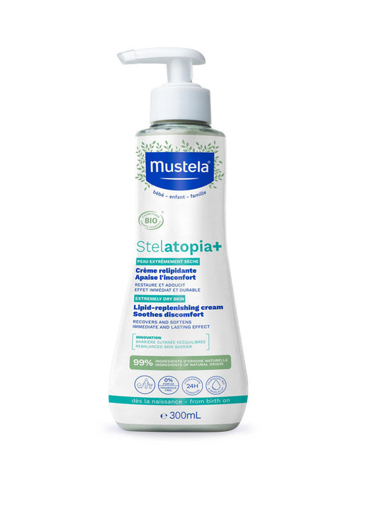 Mustela - Stelatopia Lipid Replenishing Cream 300ml - Laadlee