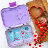 Yumbox Panino 4 Compartment Paris Lunch Box - Lulu Purple - Laadlee