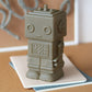 A Little Lovely Company Money Box - Robot Ash Brown - Laadlee