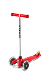 Micro Mini Classic Scooter with LED Wheels - Red - Laadlee