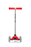 Micro Mini Classic Scooter with LED Wheels - Red - Laadlee