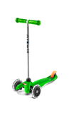 Micro Mini Classic Scooter with LED Wheels - Green - Laadlee