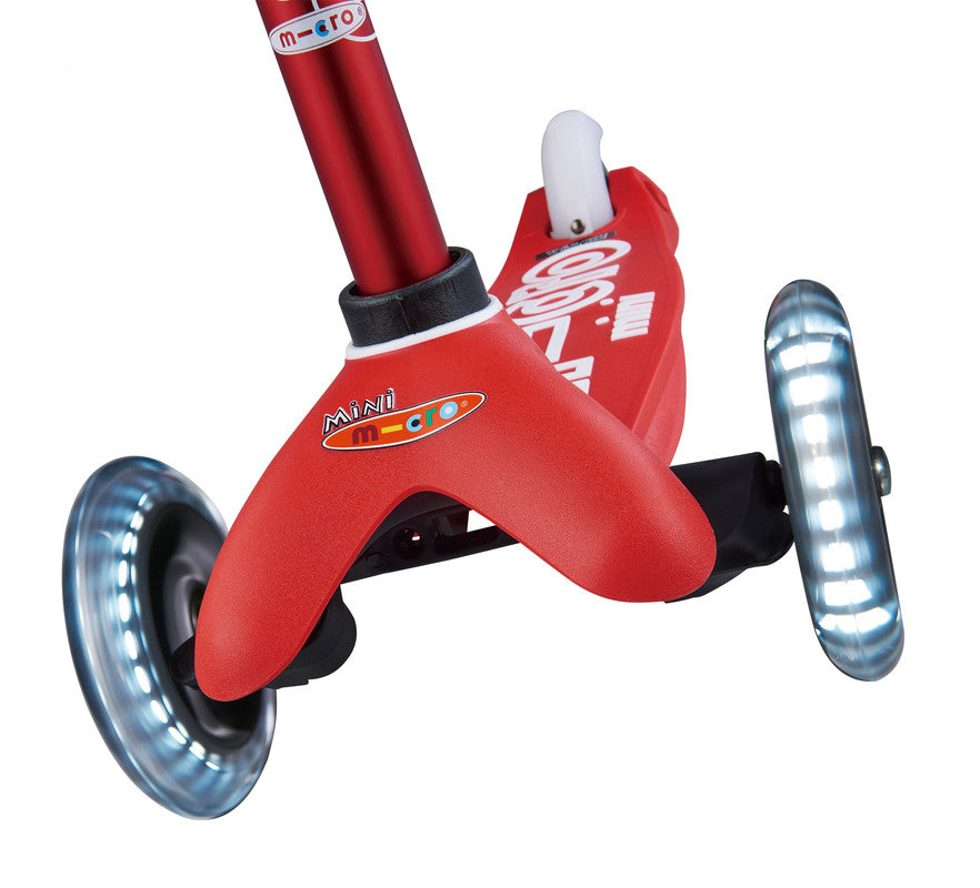Micro Mini Deluxe Scooter - Red - Laadlee