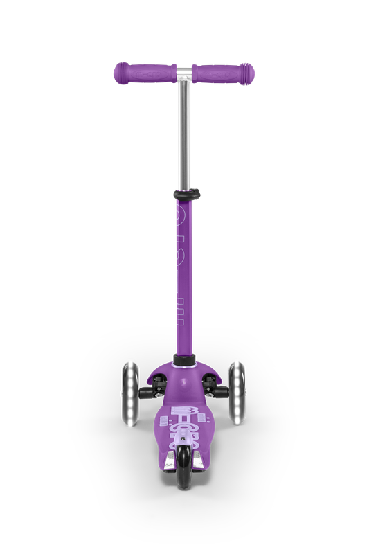 Micro Mini Deluxe Scooter with LED Wheels - Purple - Laadlee