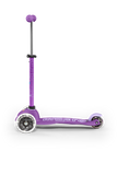 Micro Mini Deluxe Scooter with LED Wheels - Purple - Laadlee