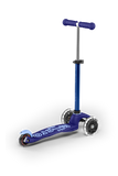 Micro Mini Deluxe Scooter with LED Wheels - Blue - Laadlee
