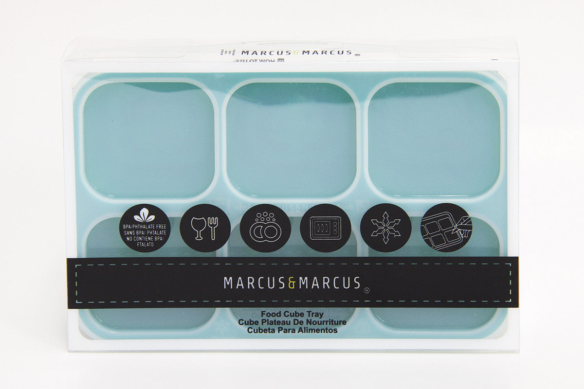 Marcus & Marcus - Silicone Food Freezer Cube Tray - Ollie - Laadlee