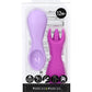 Marcus & Marcus - Silicone Palm Grasp Spoon & Fork Set - Willo - Laadlee
