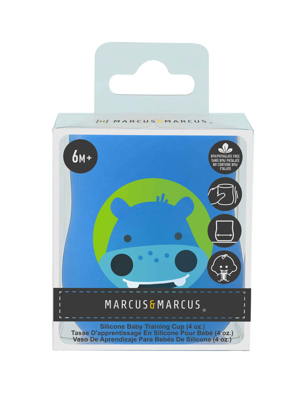 Marcus & Marcus - Silicone Baby Training Cup - Lucas - 120ml - Laadlee