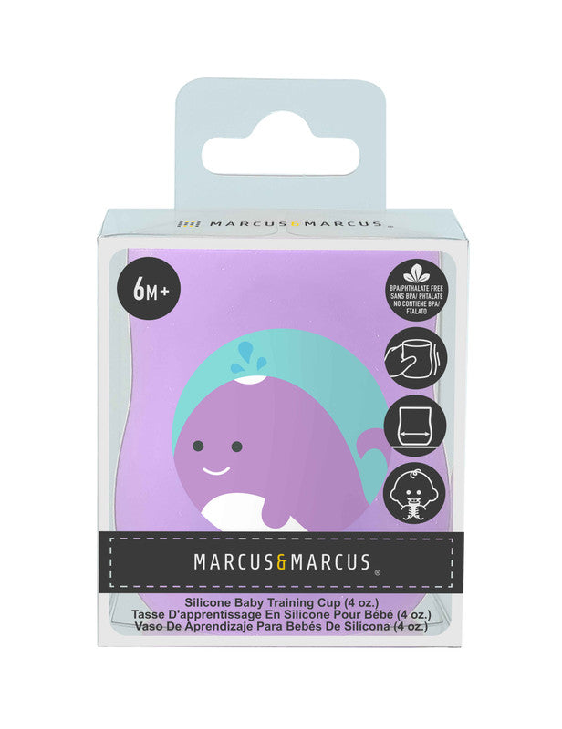 Marcus & Marcus - Silicone Baby Training Cup - Willo - 120ml - Laadlee