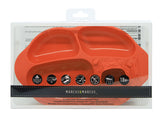 Marcus & Marcus - Silicone Yummy Dips Suction Divided Plate - Marcus - Laadlee