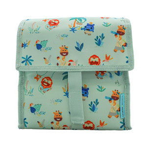 Marcus & Marcus - Foldable Insulated Lunch Bag - Jungle - Laadlee