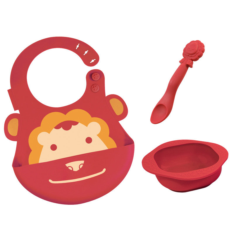 Marcus & Marcus - Silicone Baby Feeding Set - Marcus - Laadlee