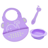 Marcus & Marcus - Silicone Baby Feeding Set - Willo - Laadlee