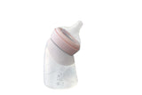 Marcus & Marcus - 2 in 1 Silicone Breast Pump & Angled Feeding Bottle Set - Peach - Laadlee