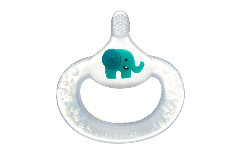 Marcus & Marcus - Silicone Baby Teething Toothbrush - Ollie - Laadlee