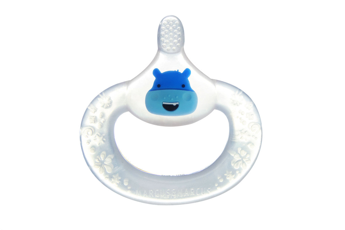 Marcus & Marcus - Silicone Baby Teething Toothbrush - Lucas - Laadlee