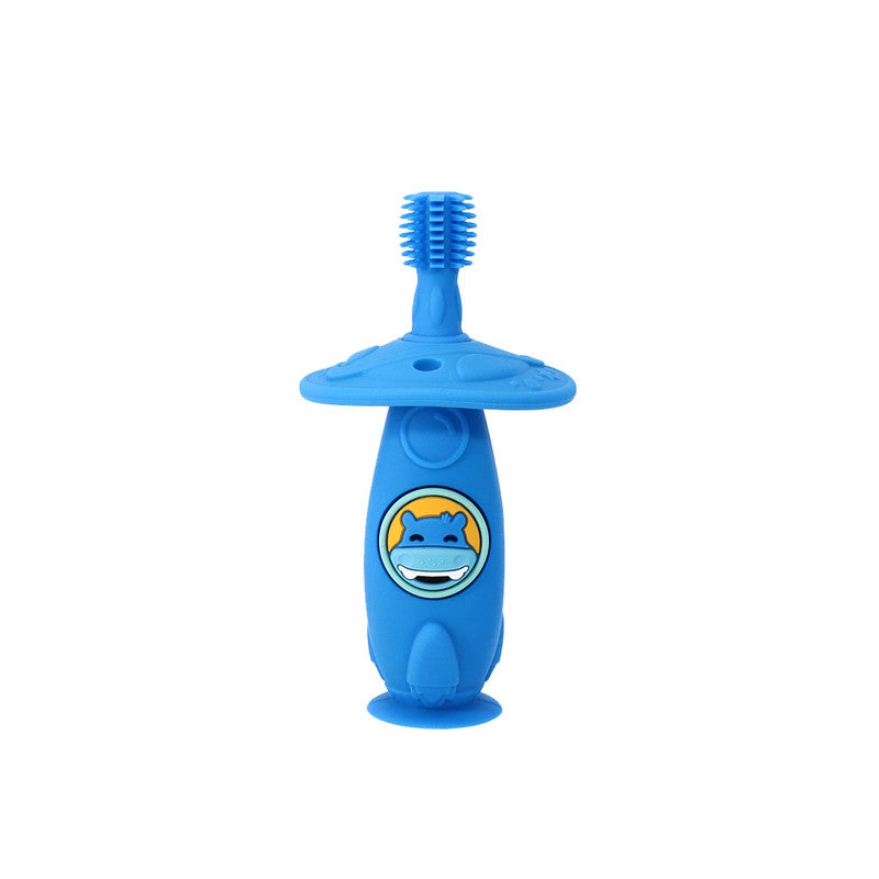 Marcus & Marcus - Silicone Self Training 360 Degree Toothbrush - Lucas - Laadlee
