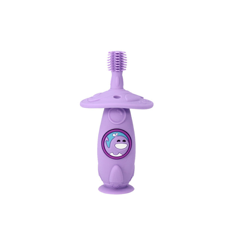 Marcus & Marcus - Silicone Self Training 360 Degree Toothbrush - Willo - Laadlee