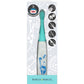 Marcus & Marcus - Sonic Silicone Kids Toothbrush - Blue - Laadlee