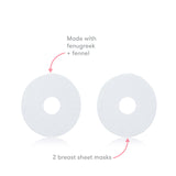 Frida Mom - Breast Mask For Lactation - 2 Sheet Masks - Laadlee