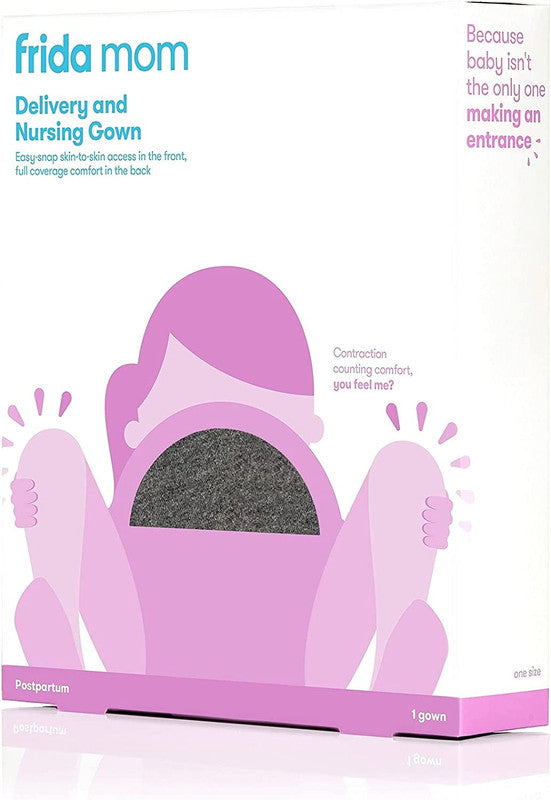Frida Mom - Delivery And Nursing Gown - Laadlee