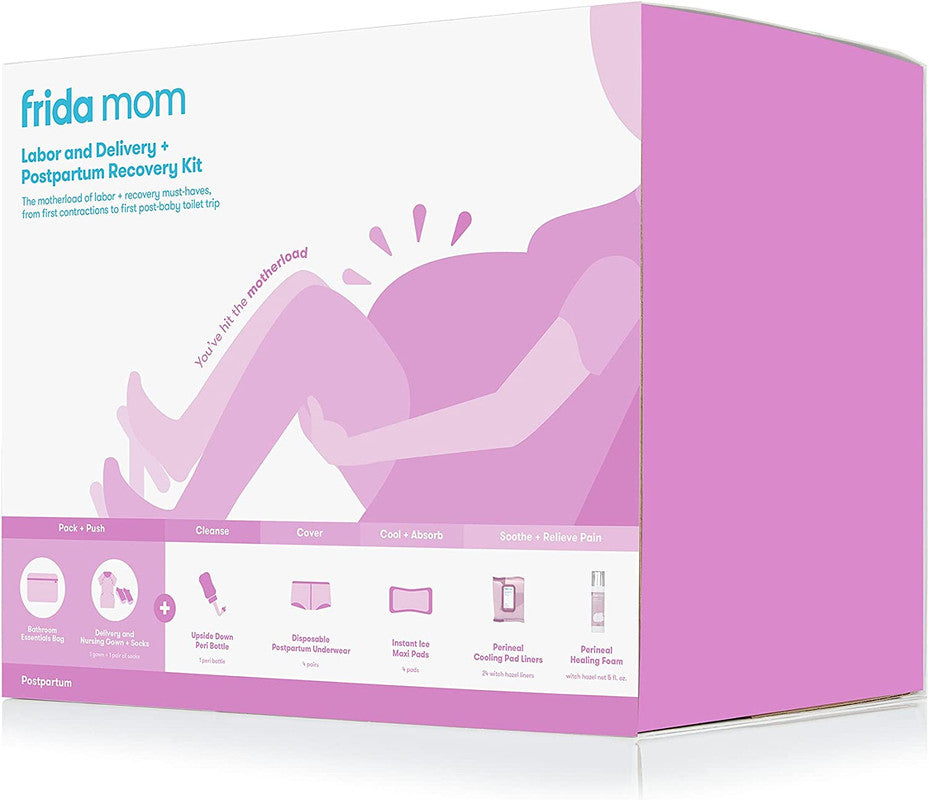 Frida Mom - Hospital Kit For Labor, Delivery, & Postpartum Recovery - Laadlee