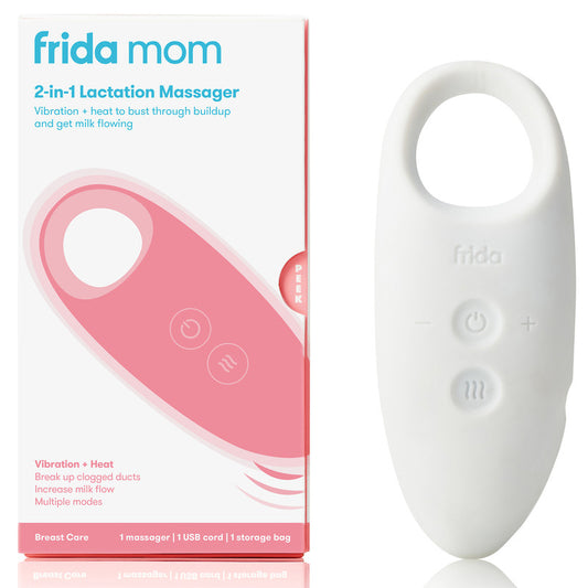 Frida Mom - 2-In-1 Lactation Massager - USB Cord Included - Laadlee