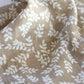 A Little Lovely Company Muslin Cloth XL - Leaves - Taupe - Laadlee