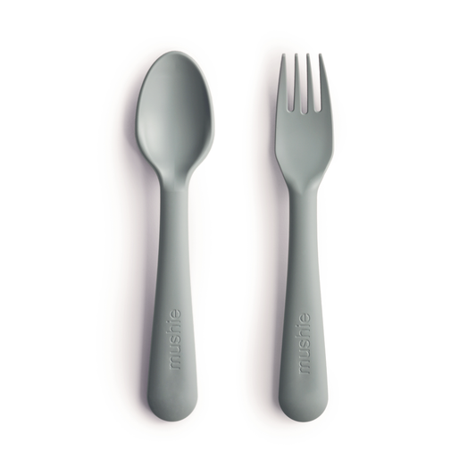 Mushie Fork & Spoon Sage - Laadlee